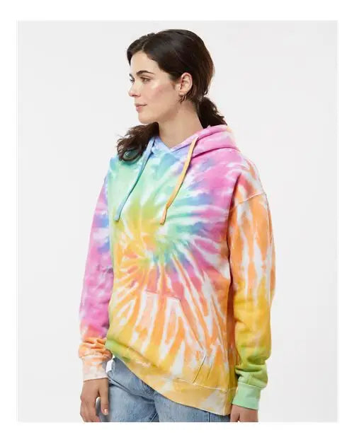 Colortone 8777 Tie-dyed Hooded Sweatshirt - Eternity
