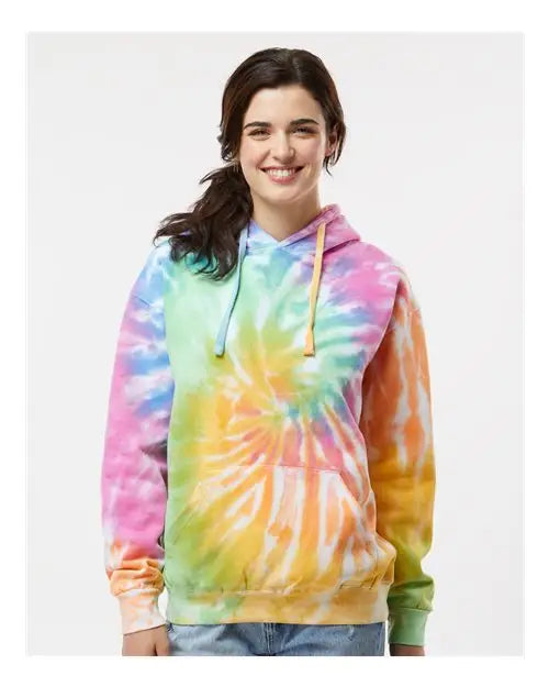 Colortone 8777 Tie-dyed Hooded Sweatshirt - Eternity