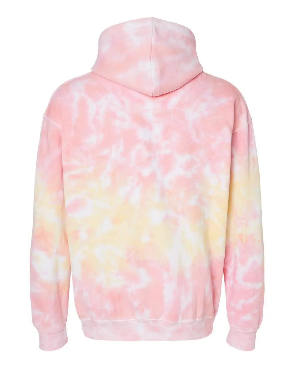 Colortone 8777 Tie-dyed Hooded Sweatshirt - Funnel Cake