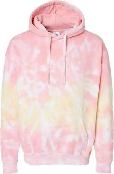 Colortone 8777 Tie-dyed Hooded Sweatshirt - Funnel Cake