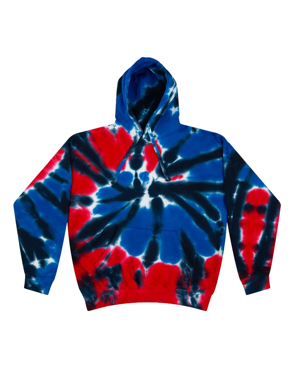 Colortone 8777 Tie-dyed Hooded Sweatshirt - Independence
