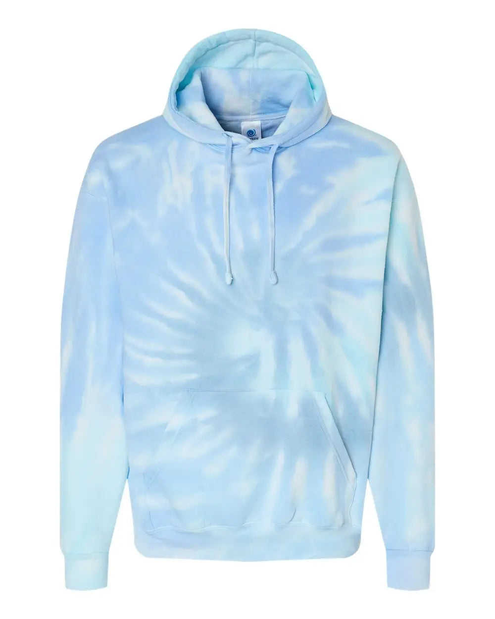 Colortone 8777 Tie-dyed Hooded Sweatshirt - Lagoon