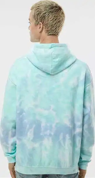 Colortone 8777 Tie Dyed Hooded Sweatshirt Slushy