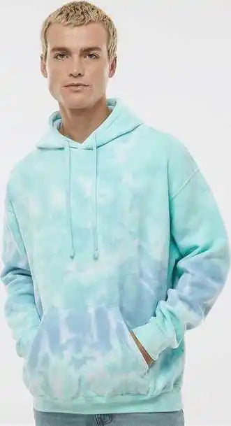 Colortone 8777 Tie-dyed Hooded Sweatshirt - Slushy