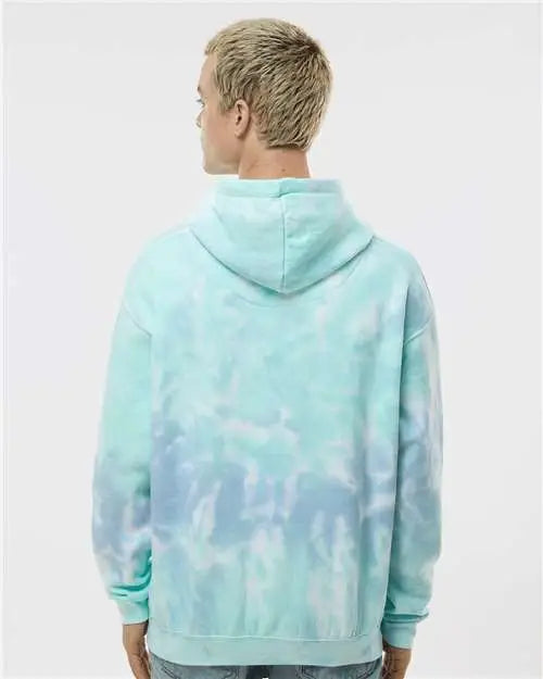 Colortone 8777 Tie-dyed Hooded Sweatshirt - Slushy