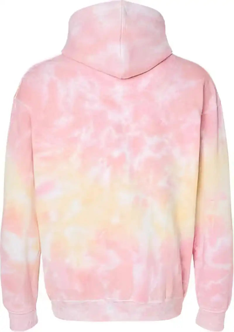 Colortone 8777y Youth Tie Dyed Hooded Sweatshirt Funnel Cake
