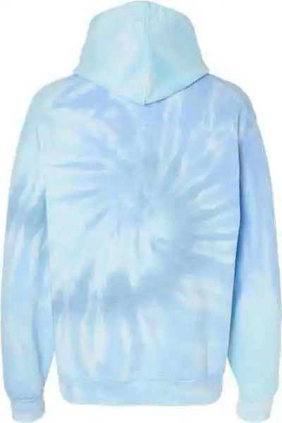 Colortone 8777y Youth Tie Dyed Hooded Sweatshirt Lagoon
