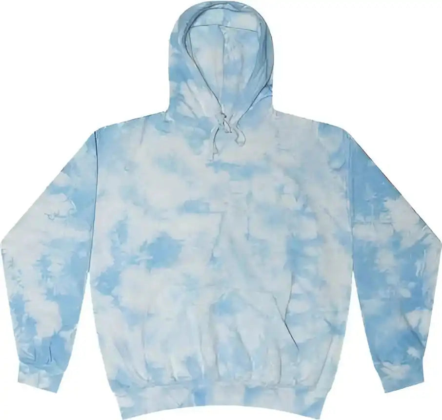 Colortone 8790 Crystal Wash Hooded Sweatshirt Baby Blue