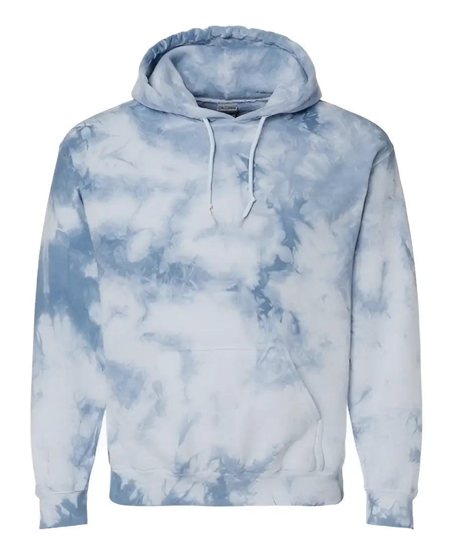 Colortone 8790 Crystal Wash Hooded Sweatshirt - Ice Blue