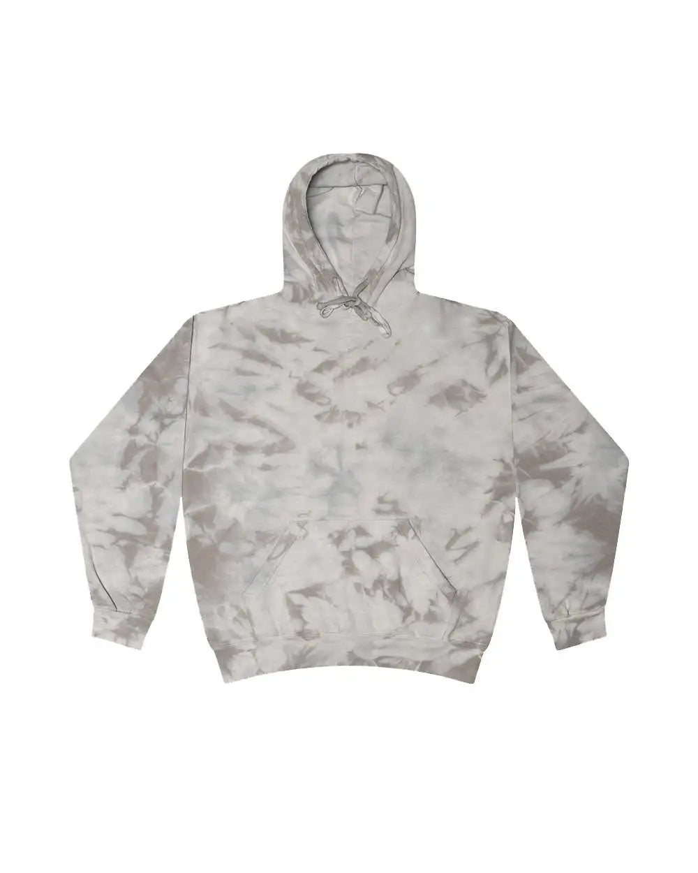 Colortone 8790 Crystal Wash Hooded Sweatshirt - Silver
