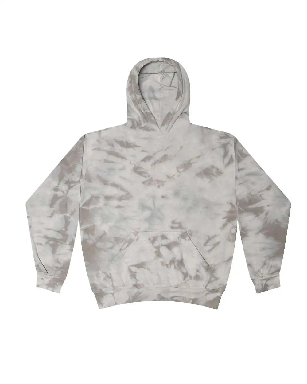 Colortone 8790y Youth Crystal Wash Hooded Sweatshirt - Silver