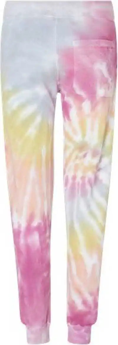 Colortone 8999 Tie Dyed Joggers Desert Rose