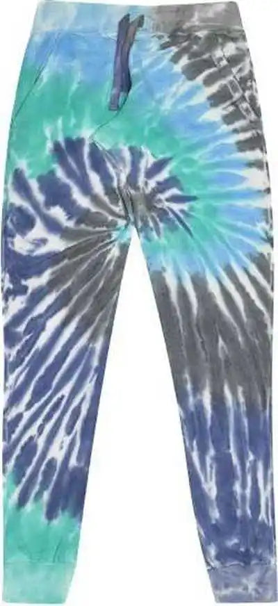 Colortone 8999 Tie Dyed Joggers Glacier