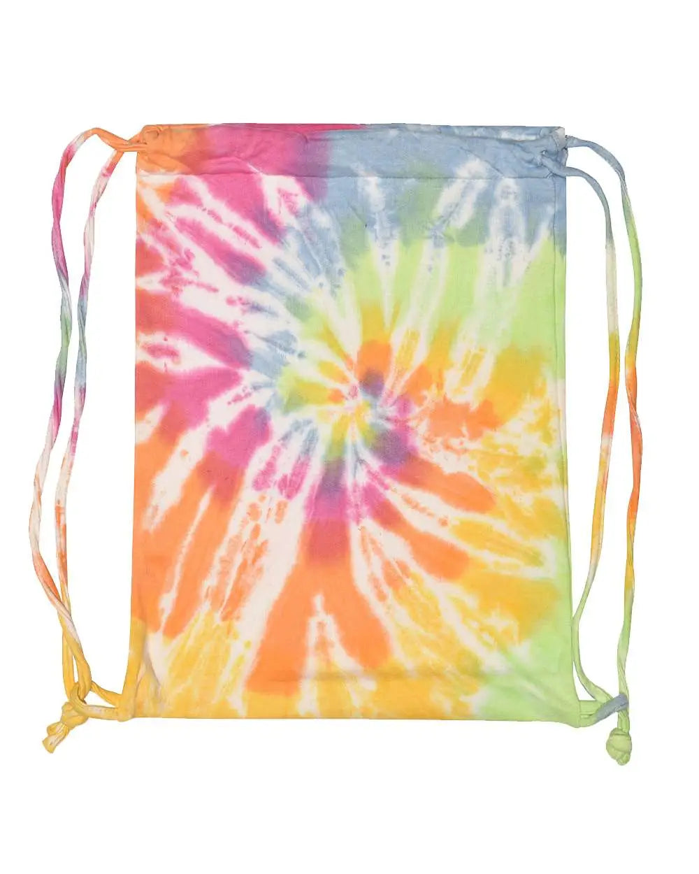 Colortone 9500c Tie-dyed Drawstring Backpack - 9500 - Eternity - one Size Fits Most