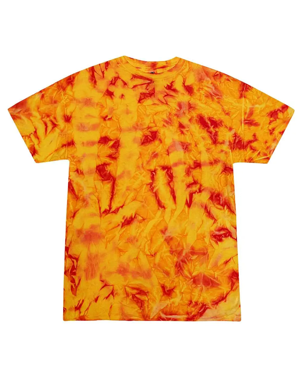 Colortone Cd1000c Multi-color Tie-dyed T-shirt - Cd1000 - Fire