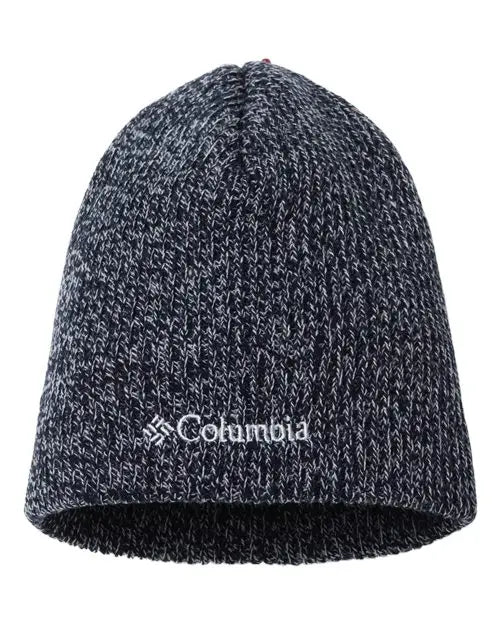 Columbia 118518 Whirlibirdâ„¢ Watch Cap Beanie - Dark Nocturnal White Marled