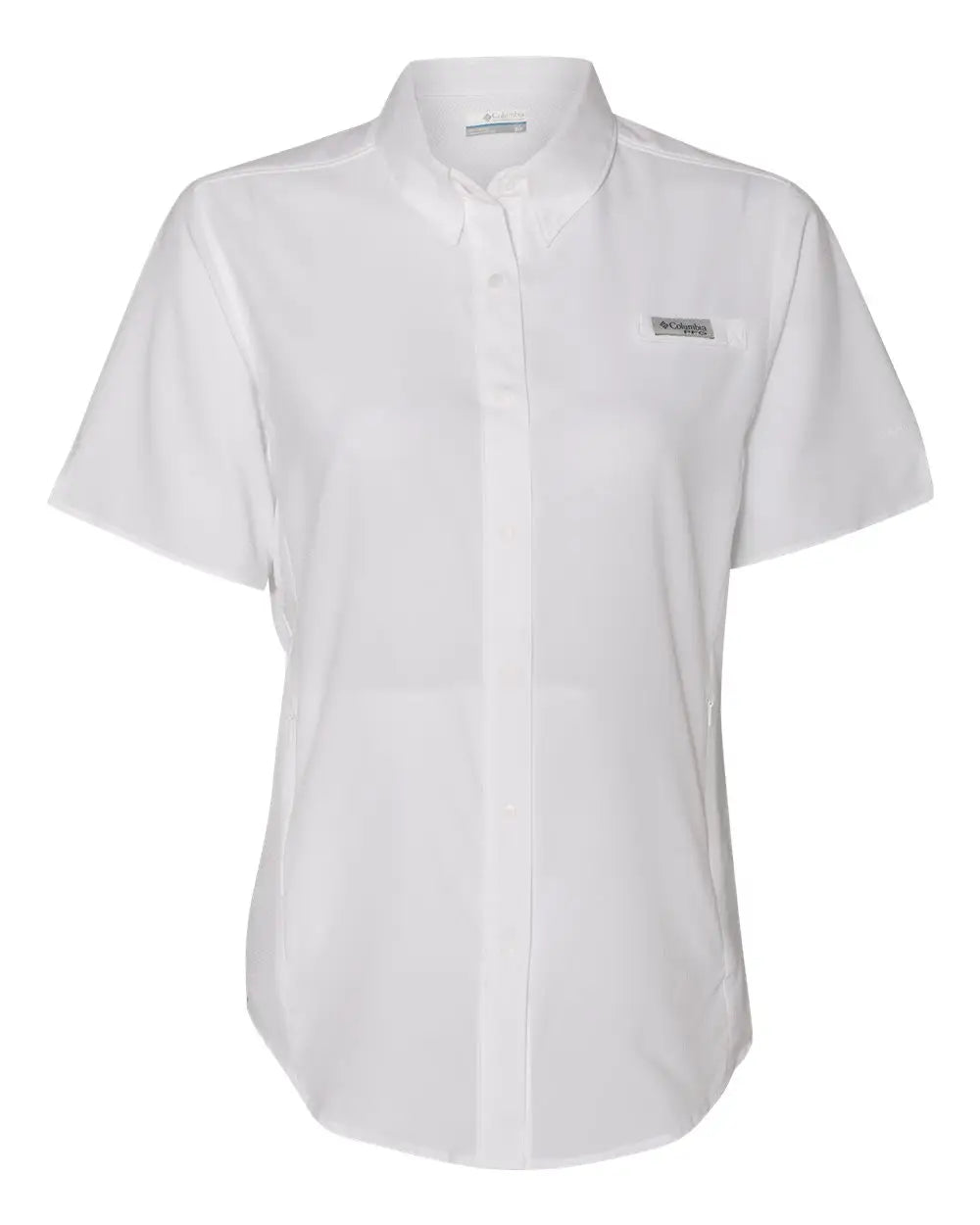 Columbia 127571 Women’s Pfg Tamiami Ii Short Sleeve Shirt - White