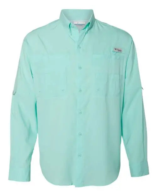 Columbia 128606 Pfg Tamiami Ii Long Sleeve Shirt - Gulf Stream