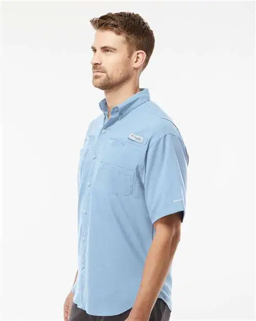 Columbia 128705 Pfg Tamiami Ii Short Sleeve Shirt - Sail