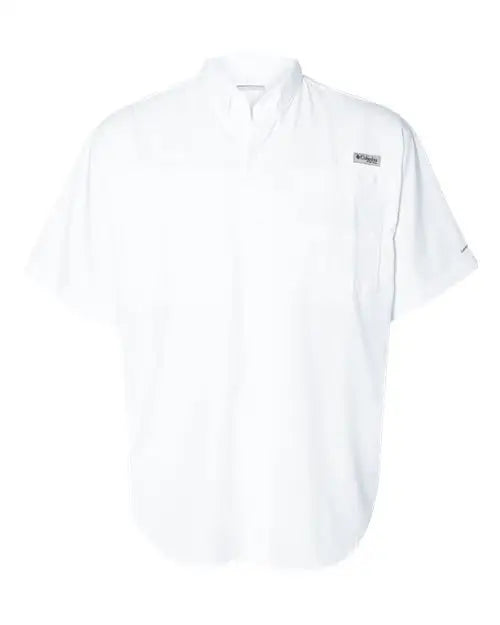 Columbia 128705 Pfg Tamiami Ii Short Sleeve Shirt - White