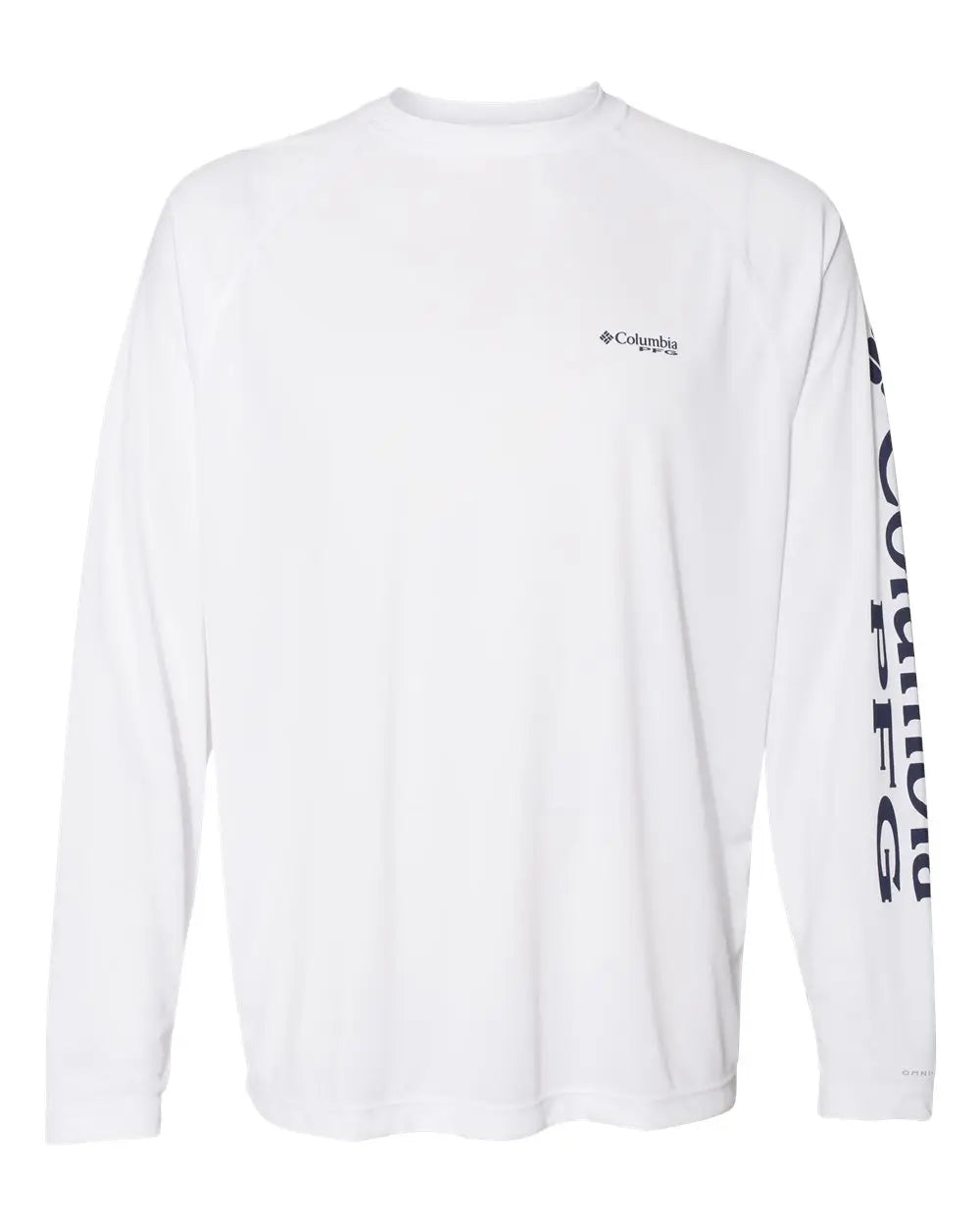 Columbia 138826 Pfg Terminal Tackle Long Sleeve T-shirt - White/ Nightshade / Adult s