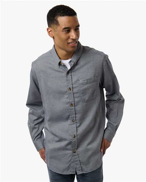 Columbia 155205 Men’s Rapid Rivers Ii Shirt - Collegiate Navy Oxford