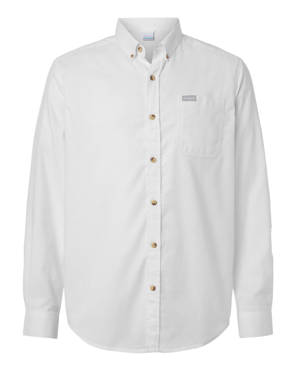 Columbia 155205 Men’s Rapid Rivers Ii Shirt - White Oxford