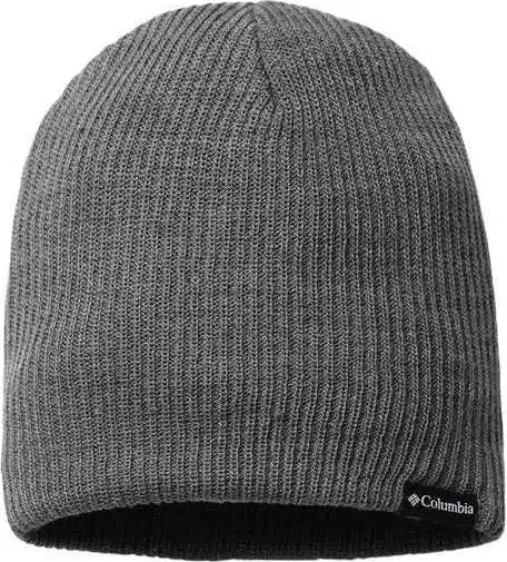 Columbia 168220 Ale Creek Beanie Charcoal Heather Dark Gray / one Size Fits Most