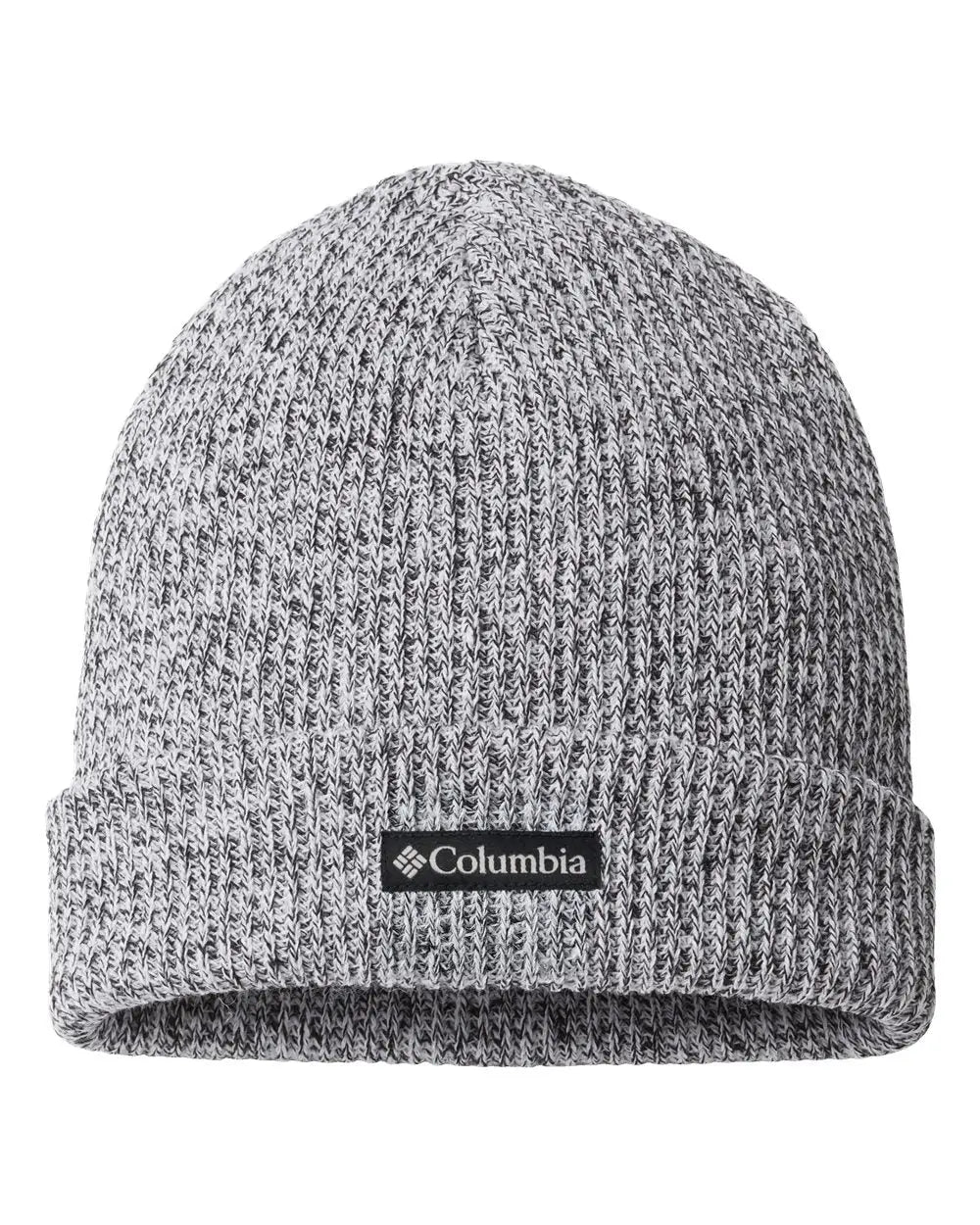 Columbia 191132 Whirlibird Cuffed Beanie - White Marled - one Size Fits Most