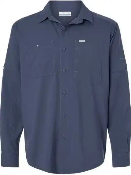 Columbia 201293 Silver Ridge Utility Lite Long Sleeve Shirt - Dark Mountain
