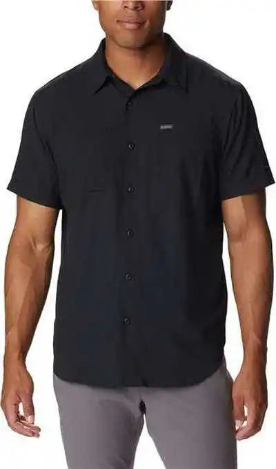 Columbia 203072 Silver Ridge Utility Lite Short Sleeve Shirt - Black
