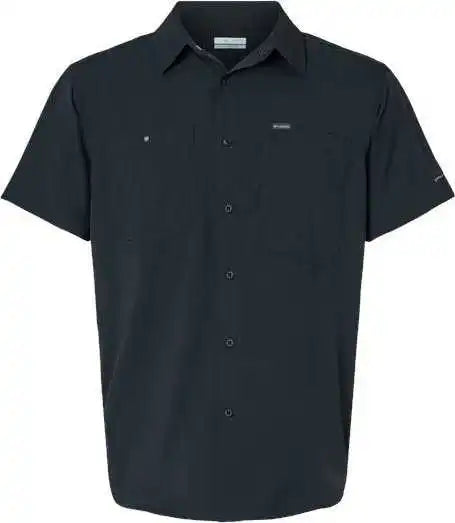Columbia 203072 Silver Ridge Utility Lite Short Sleeve Shirt - Black