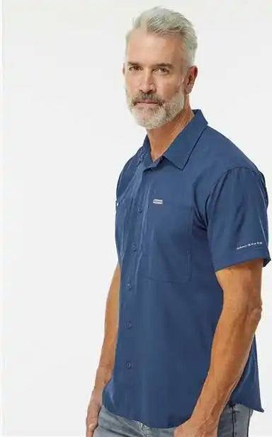Columbia 203072 Silver Ridge™ Utility Lite Short Sleeve Shirt - Dark Mountain