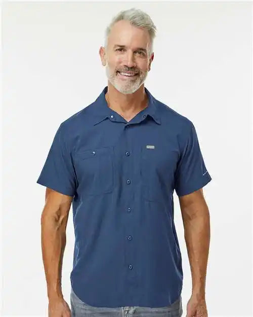 Columbia 203072 Silver Ridge™ Utility Lite Short Sleeve Shirt - Dark Mountain