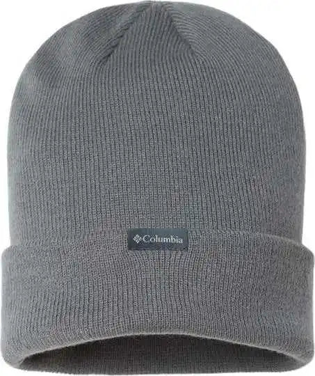 Columbia 205364 Tree Flag Cuffed Beanie - City Gray - Dark / one Size Fits Most