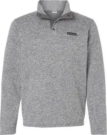 Columbia 209573 Alto Pass Fleece Half Snap Pullover - City Gray Heather