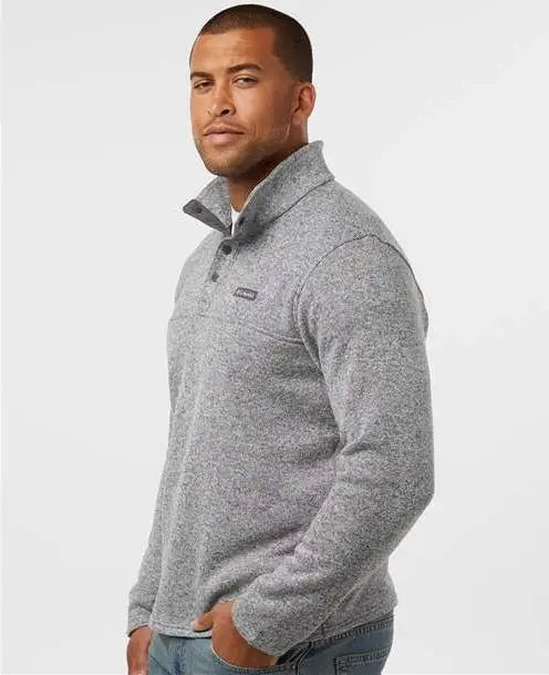 Columbia 209573 Alto Pass™ Fleece Half Snap Pullover - City Grey Heather