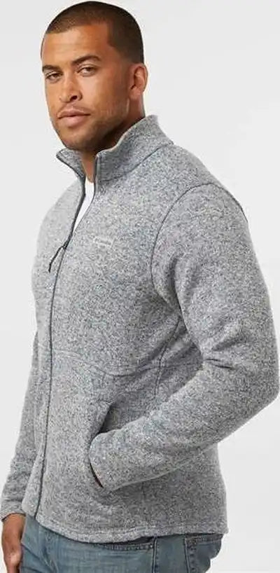 Columbia 209574 Alto Pass Fleece Full-zip Jacket - City Gray Heather