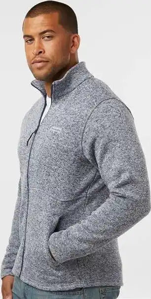 Columbia 209574 Alto Pass Fleece Full Zip Jacket Dark Mountain Heather