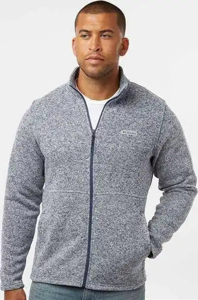 Columbia 209574 Alto Pass Fleece Full Zip Jacket Dark Mountain Heather