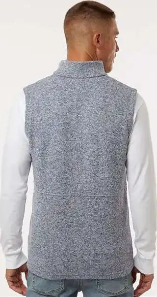 Columbia 209575 Alto Pass Fleece Vest - Dark Mountain Heather