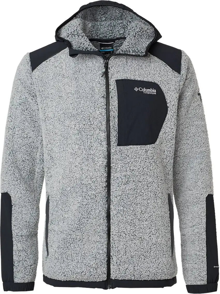 Columbia 209647 Arctic Crest™ Sherpa Full-zip Jacket - White Black / s