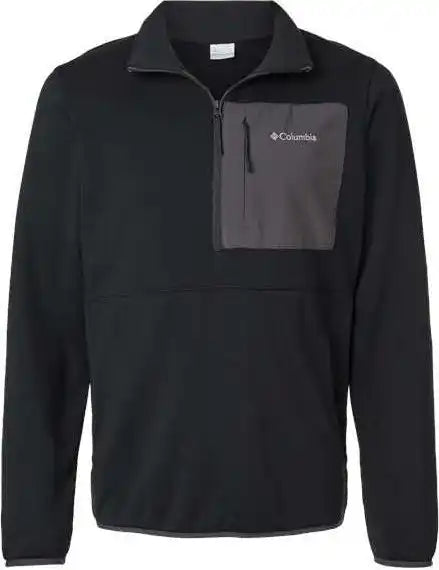 Columbia 209760 Hike Ii Half Zip Pullover - Black