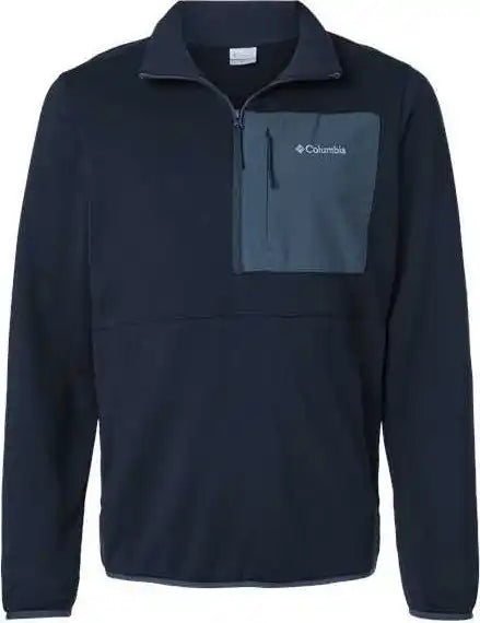 Columbia 209760 Hike Ii Half Zip Pullover Collegiate Navy Dark Mountain