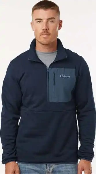 Columbia 209760 Hike Ii Half Zip Pullover Collegiate Navy Dark Mountain