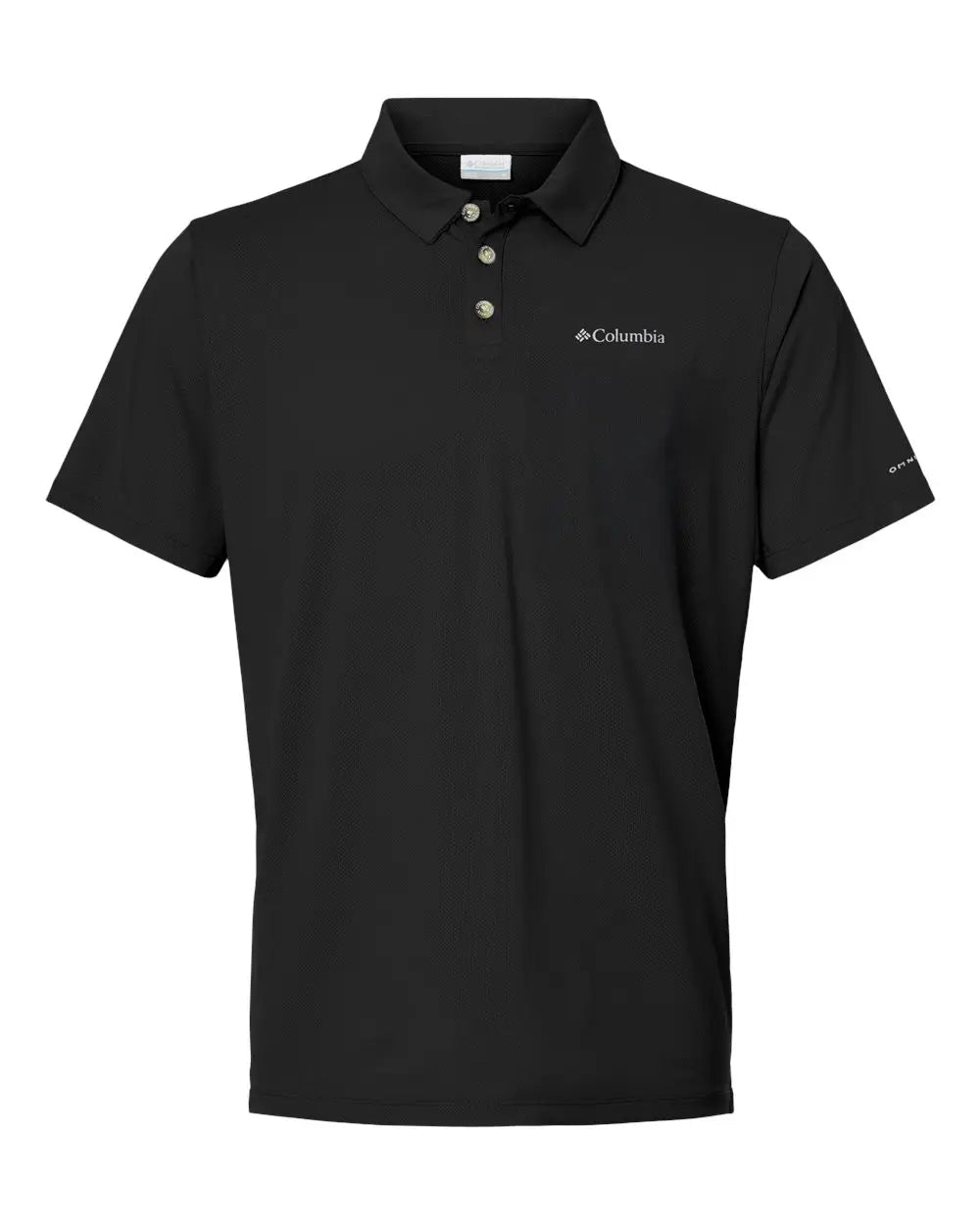 Columbia 211856 Tech Trail Utility Polo - Black - Adult s