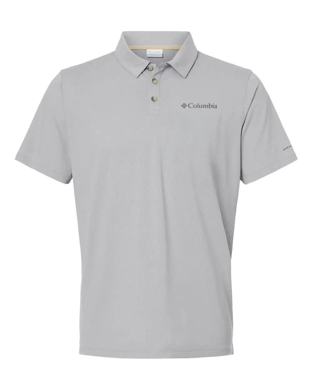 Columbia 211856 Tech Trail Utility Polo - Gray - Adult s