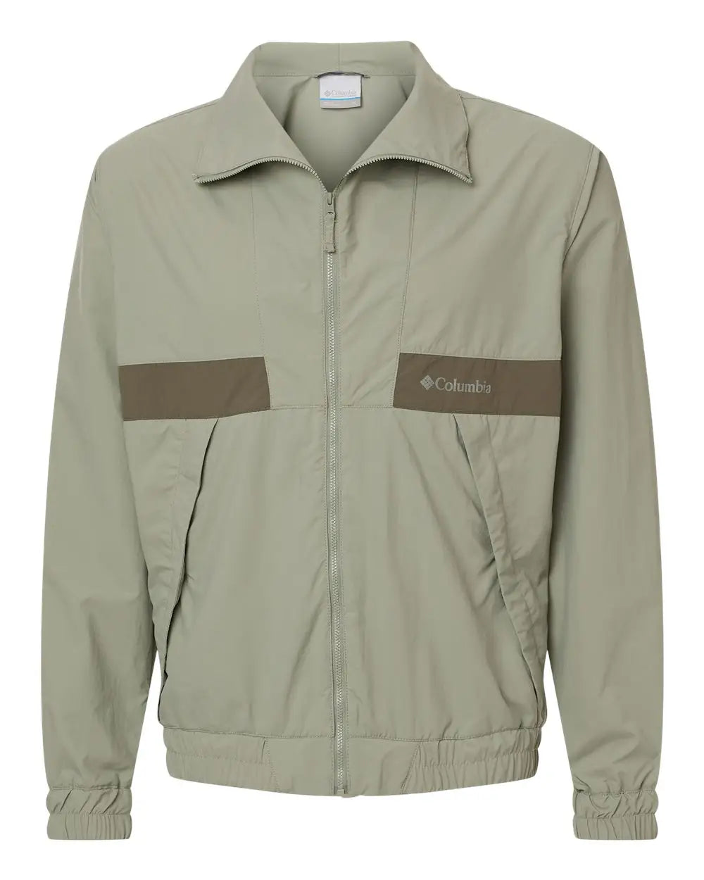 Columbia 212106 Spire Valley Windbreaker - Safari Stone Green - Safari/ / Adult s