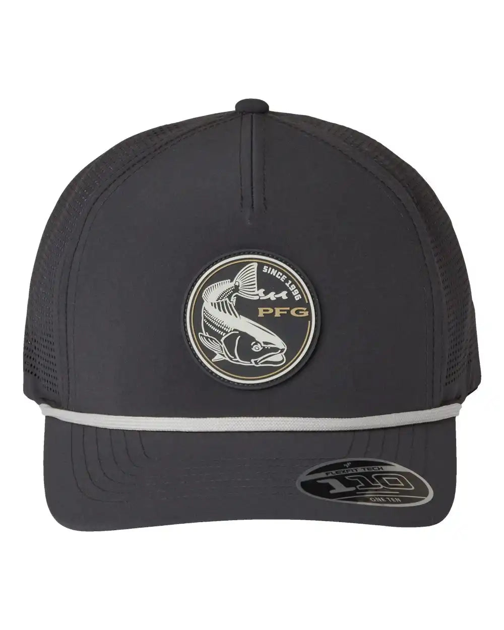 Columbia 212134 Tidal Pursuit™ 3d Stretch Snapback Cap - Shark Fish Circle Red - Shark/ / Adjustable