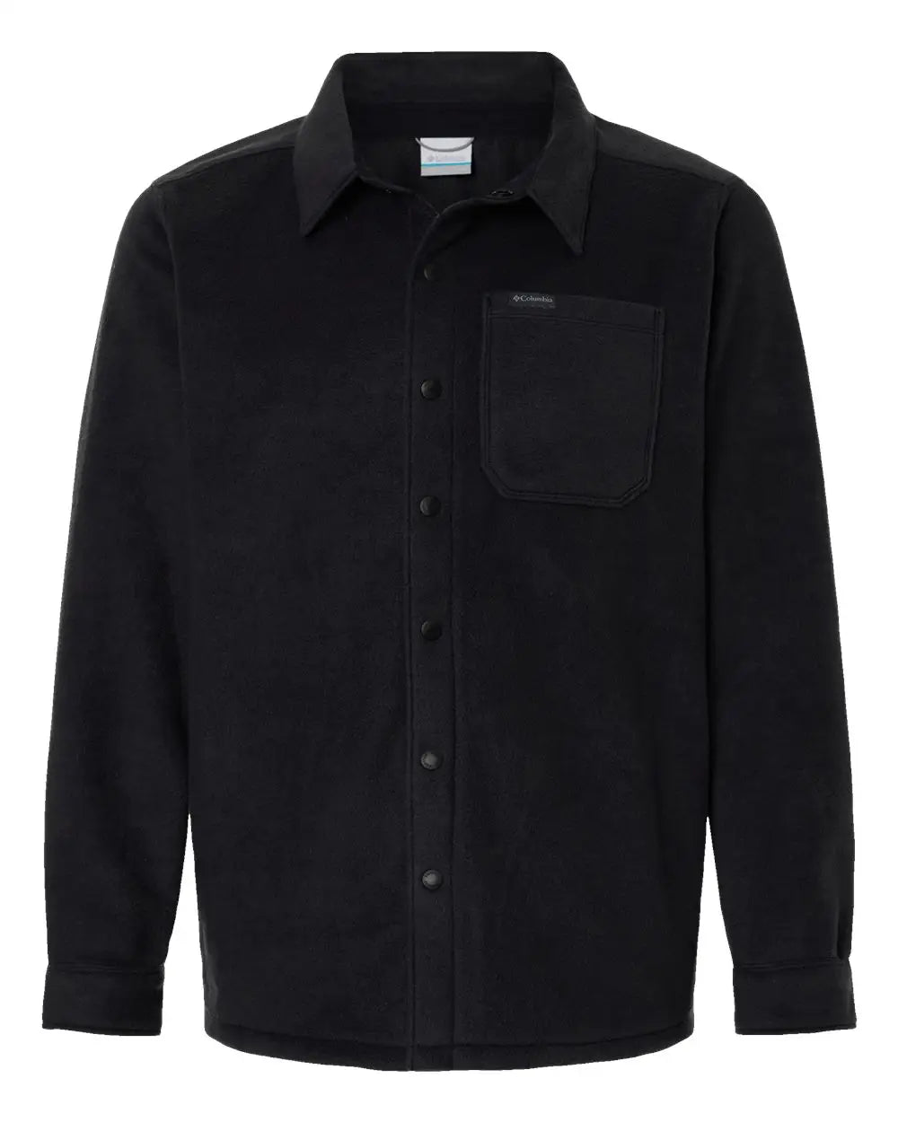 Columbia 212371 Men’s Steens Mountain Solid Shirt Jacket - Black - Adult Xs